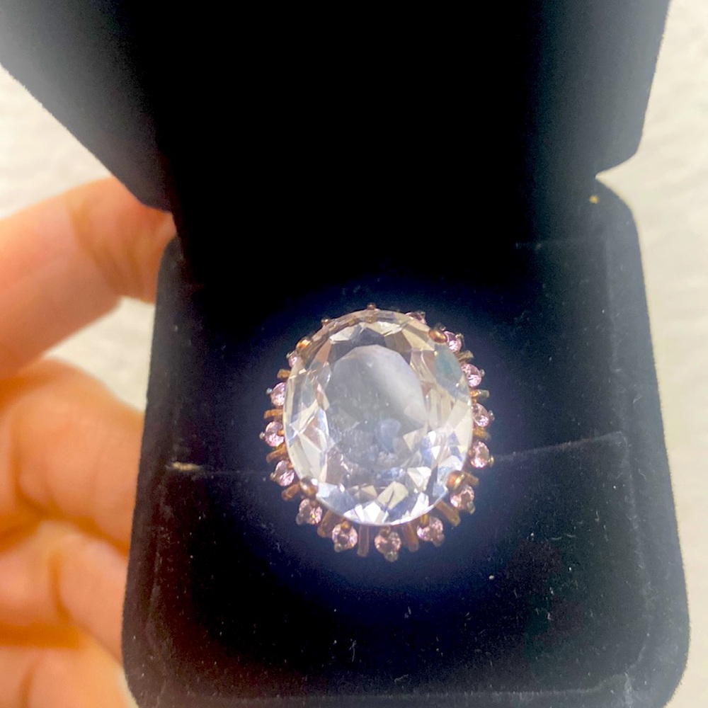 NATURAL LITE PINK KUNZITE SAPPHIRE RING‼️❤️ - Picture 1 of 3